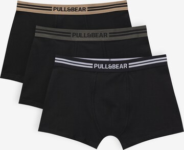 Pull&Bear Boxeralsók - fekete: elől