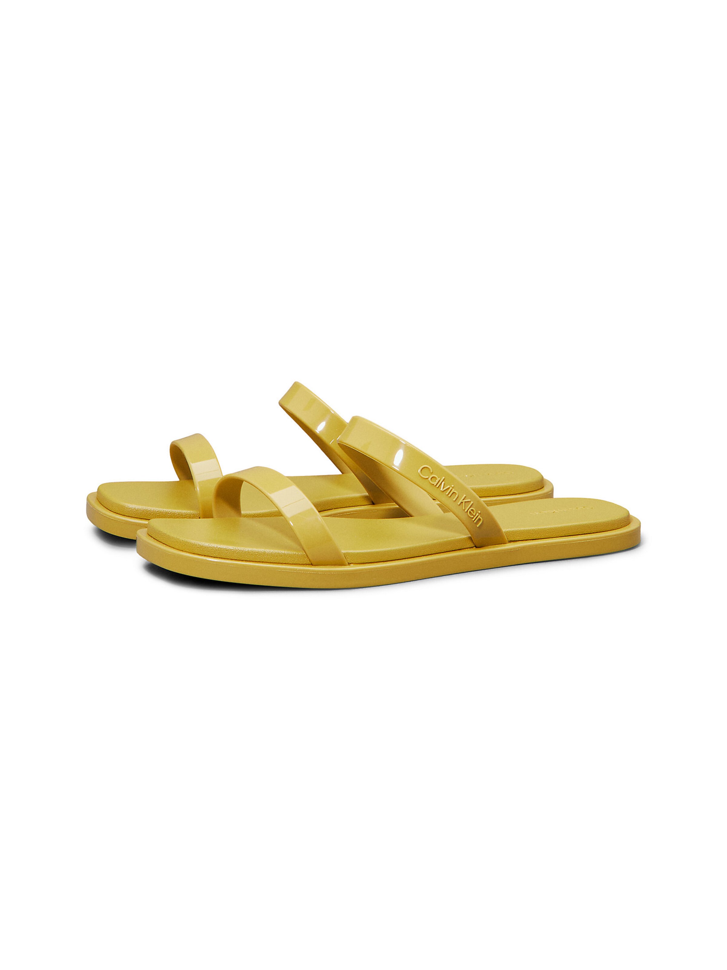 Calvin Klein Mules in Yellow