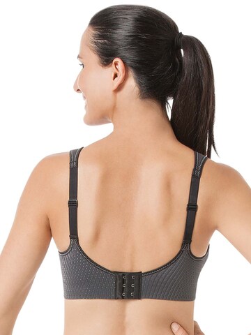 ANITA Bralette Bra 'air control DeltaPad' in Grey