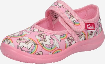 BECK Slippers 'Rainbow' in Pink: front