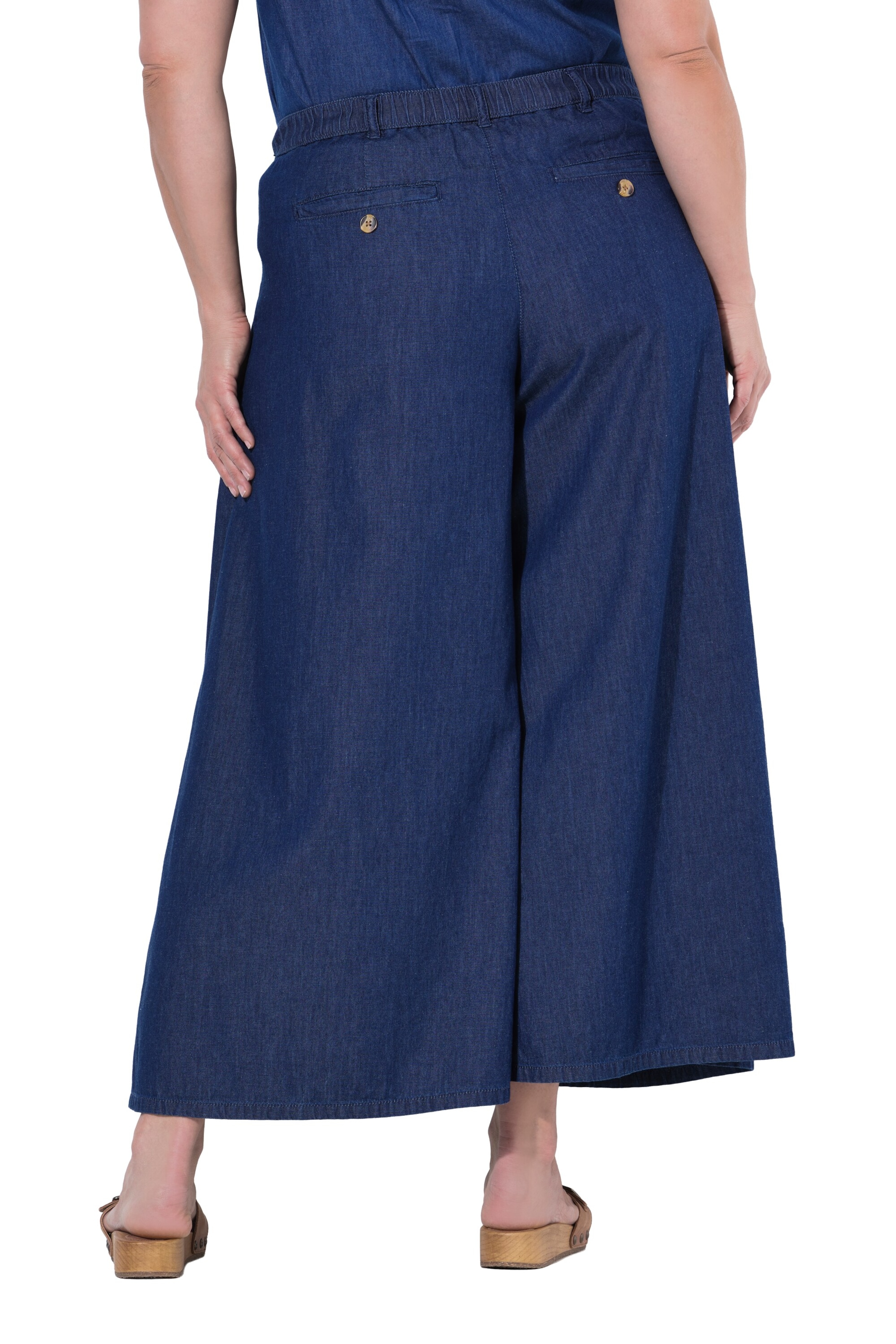 Ulla Popken Loose fit Trousers in Blue