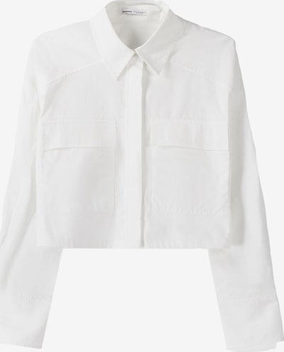 Bershka Blouse in de kleur Wit, Productweergave