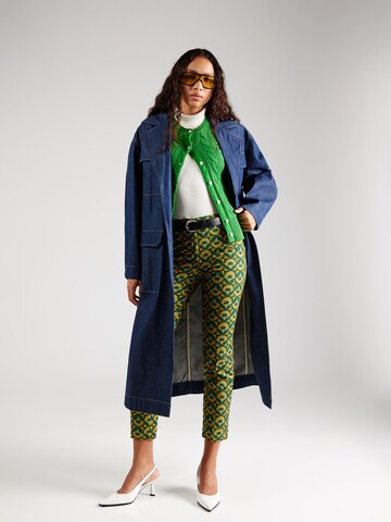 Regular Pantalon à plis 'GINEPRO' Weekend Max Mara en vert