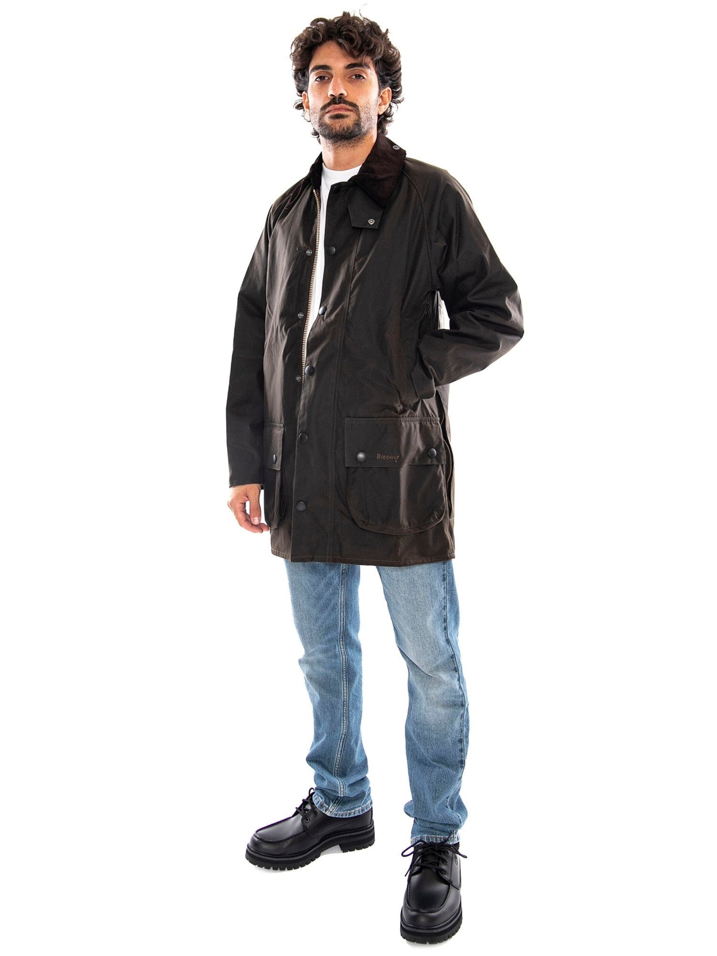 Veste mi-saison Barbour en vert