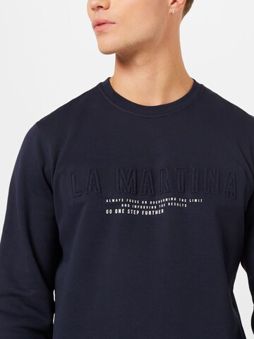 La Martina Sweatshirt in Blau