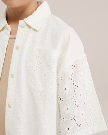 WE Fashion Блузка в Бежевый