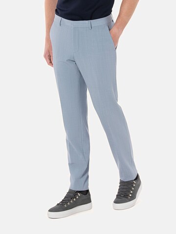 BENVENUTO Slim fit Suit 'SALVI Iago' in Blue