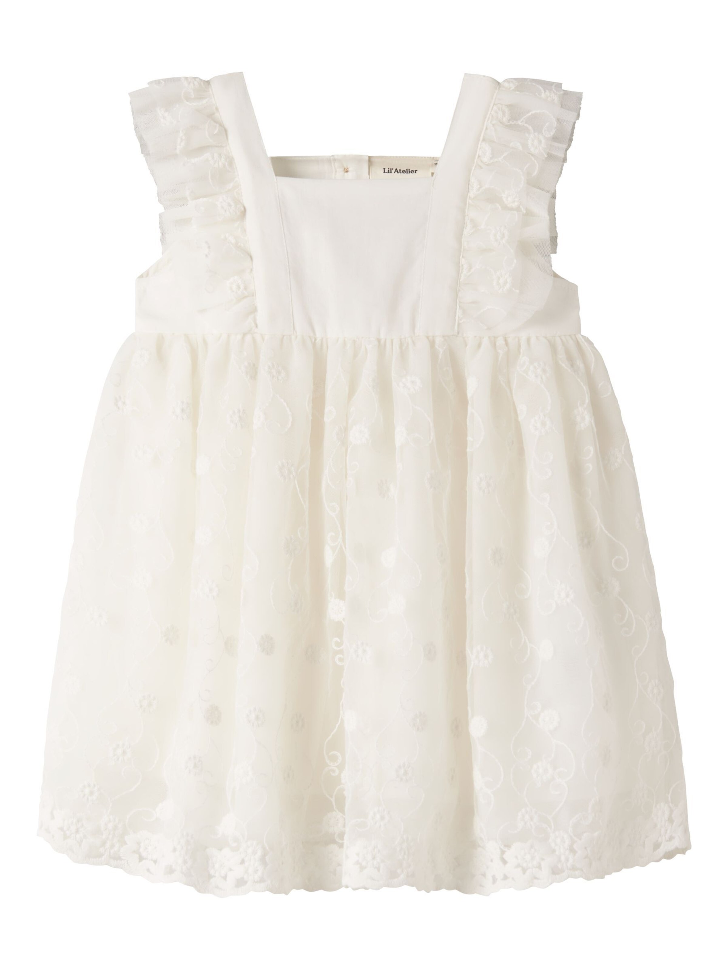 Robe Lil'Atelier en blanc : devant