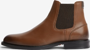 Chelsea Boots 'Corporate' TOMMY HILFIGER en marron : devant