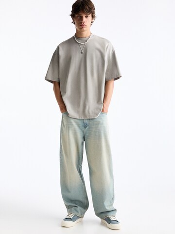 T-Shirt Pull&Bear en gris