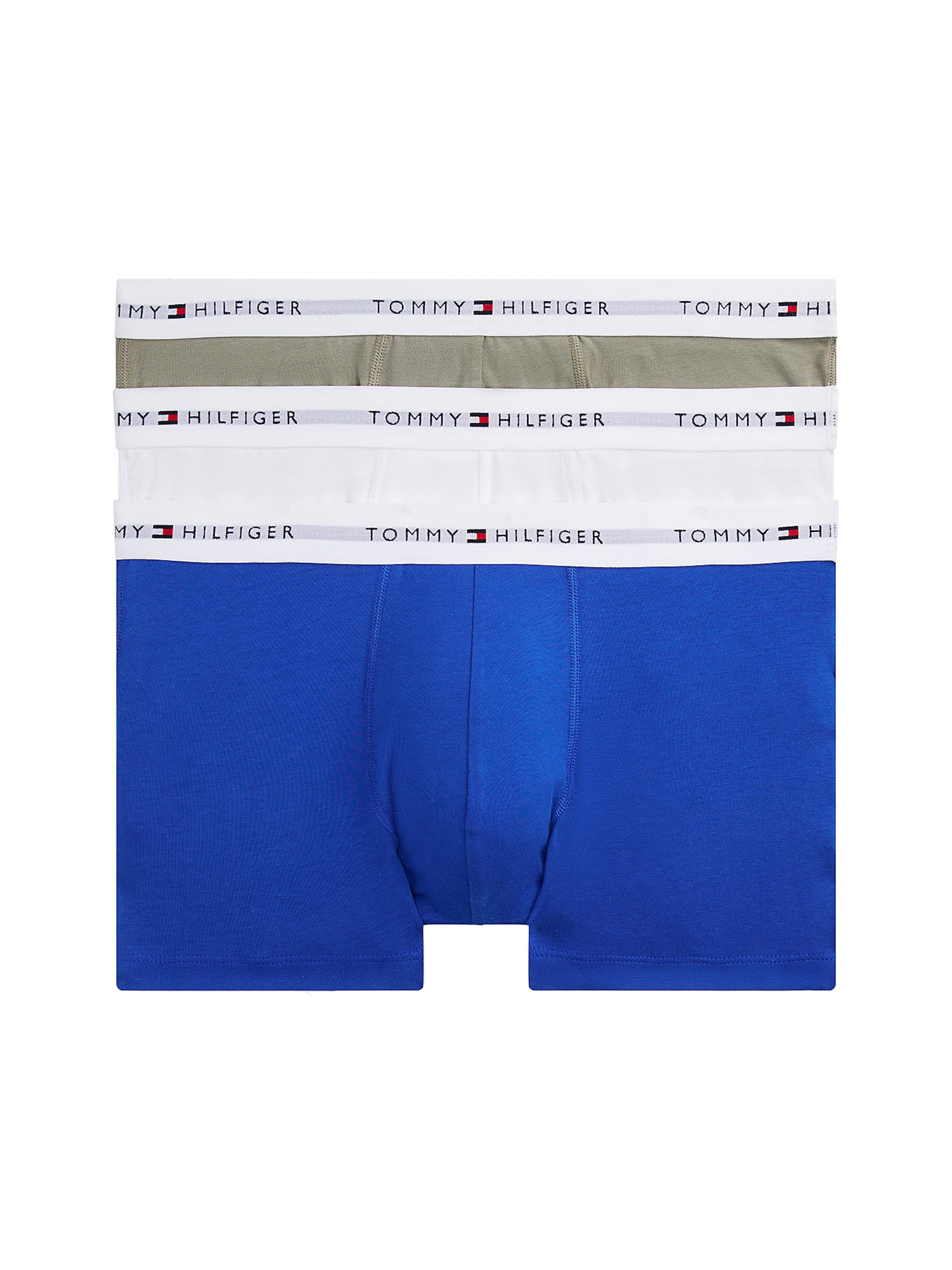 Tommy Hilfiger Underwear Boxershorts in de kleur Blauw / Rookgrijs / Lichtgrijs / Wit, Productweergave