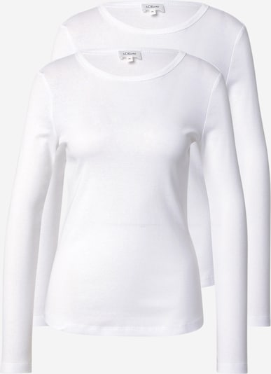 Marškinėliai iš s.Oliver, spalva – balta, Prekių apžvalga