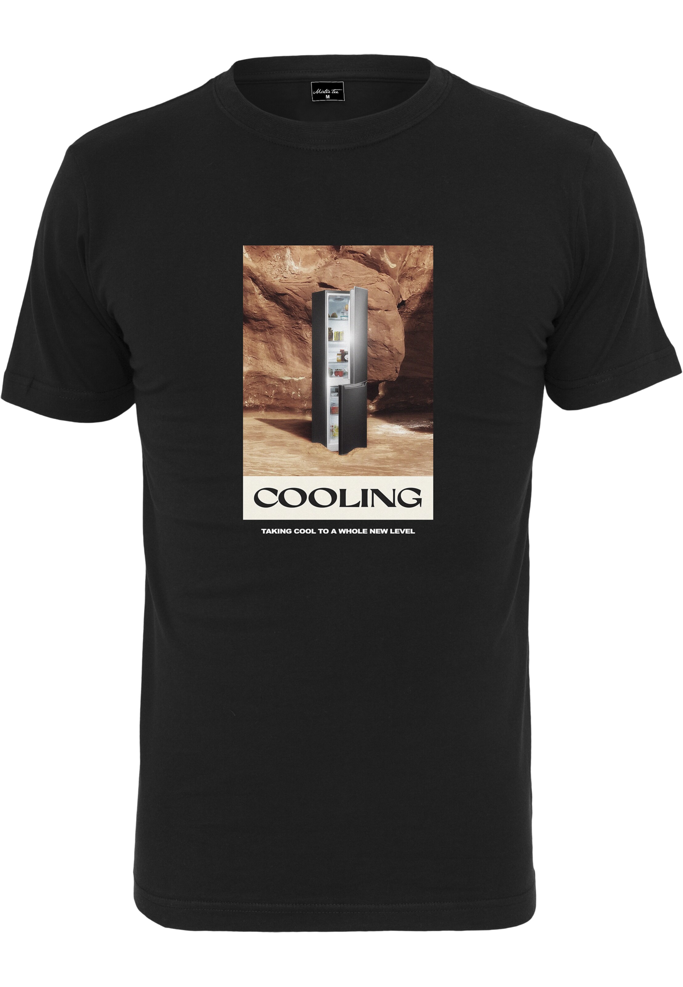 MT Men Shirt 'Cooling' in Zwart: voorkant