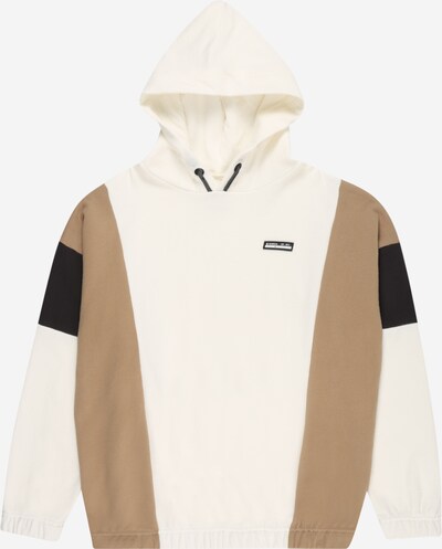 GARCIA Sweatshirt in Light brown / Black / Wool white, Item view