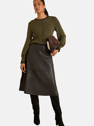 love & roses Pullover in Grün: Vorderseite