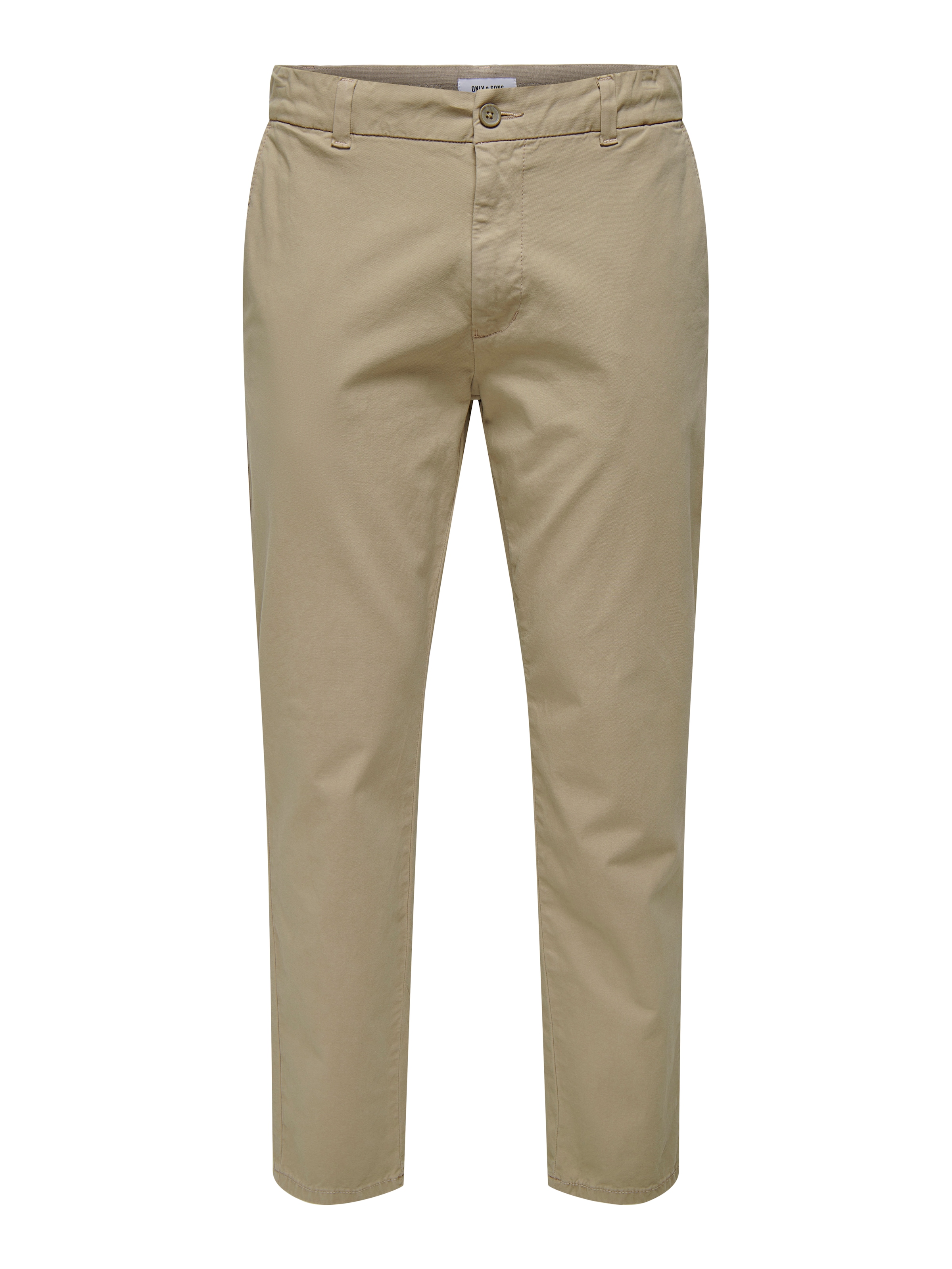 Regular Pantalon chino 'ONSFree' Only & Sons en beige : devant