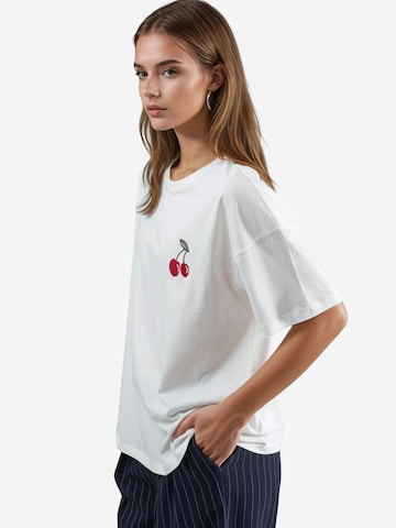 T-shirt Hiccup en blanc