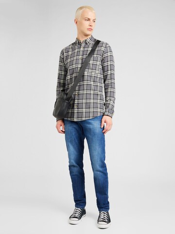 Only & Sons Slim fit Koszula 'RAL' w kolorze czarny