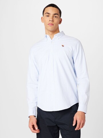 Abercrombie & Fitch Regularny krój Koszula w kolorze biały: przód