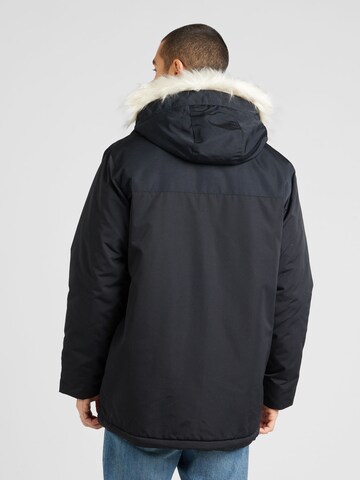 HOLLISTER Zimná bunda - Čierna