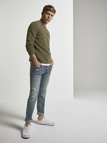 Coupe slim Jean 'Piers' TOM TAILOR DENIM en bleu