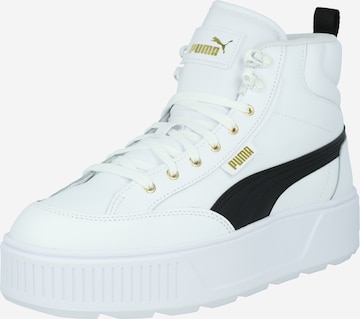 PUMA High-Top Sneakers 'Karmen' in White: front