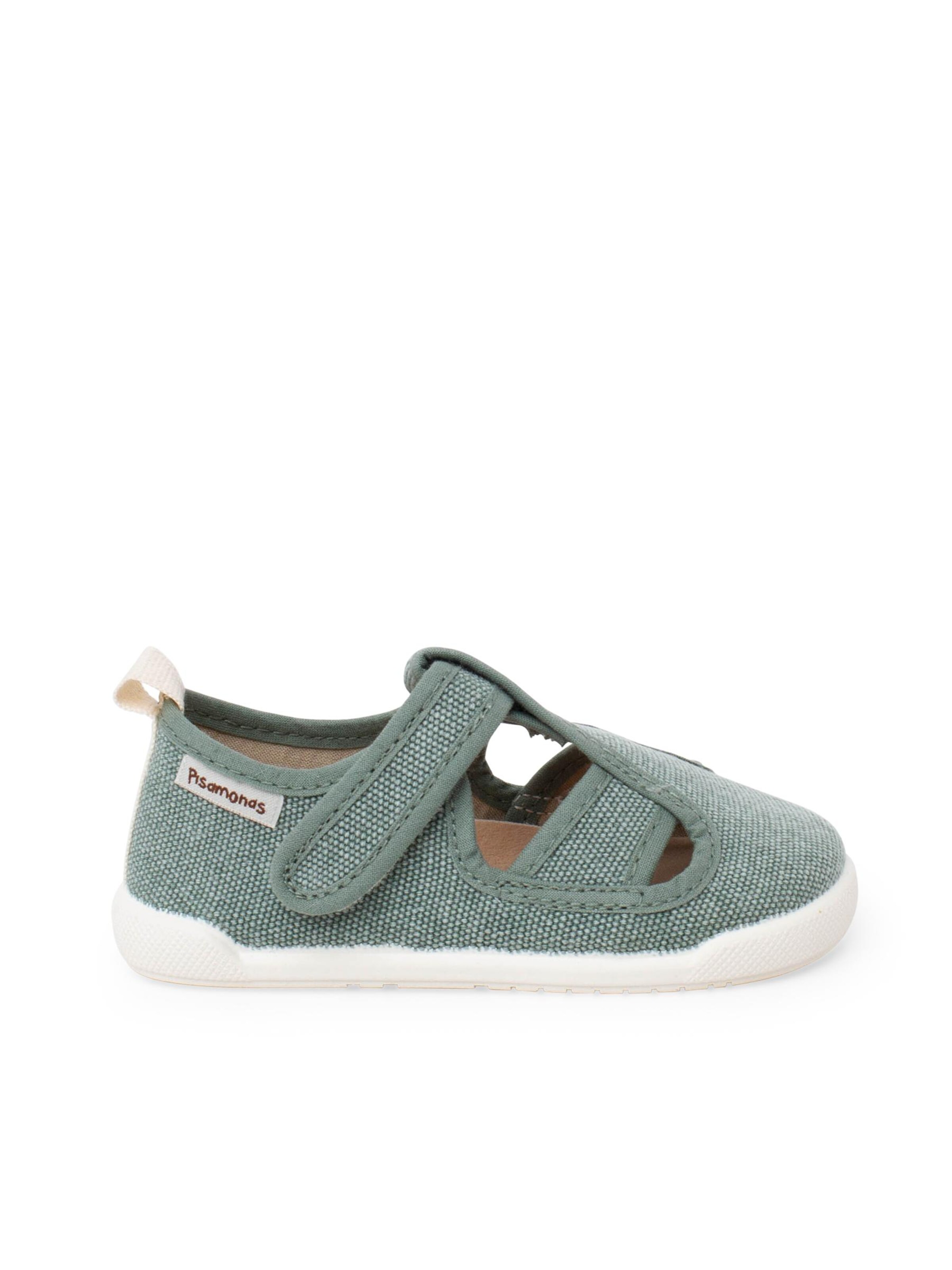 Pisamonas First-step shoe in Green: front