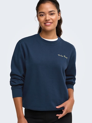 ONLY PLAYSportska sweater majica 'ONPACE' - plava boja