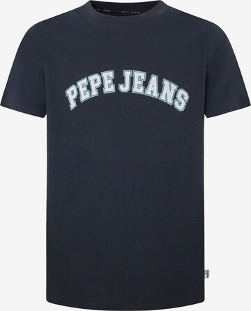 Pepe Jeans חולצות 'CLEMENT' בכחול: מלפנים