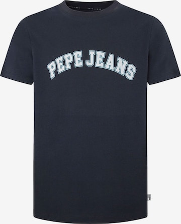 Pepe Jeans Shirt 'CLEMENT' in Blauw: voorkant