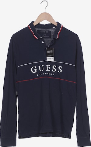 GUESS Shirt in L in Blue: front
