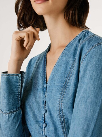 Chemisier 'Phoebe' Pepe Jeans en bleu