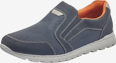 RIEKER Slip On in taubenblau / grau, Produktansicht