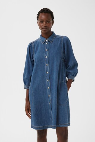 Part Two Kleid  'Eleinar' in Blau: Vorderseite