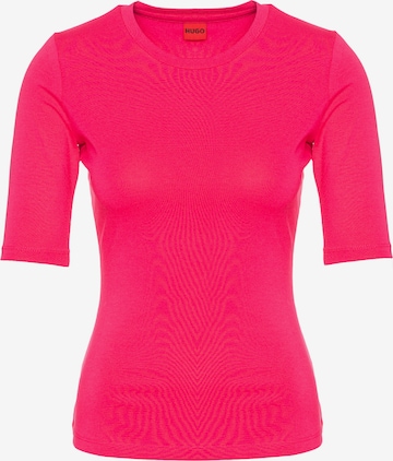 T-shirt 'Darnelia' HUGO en rose : devant