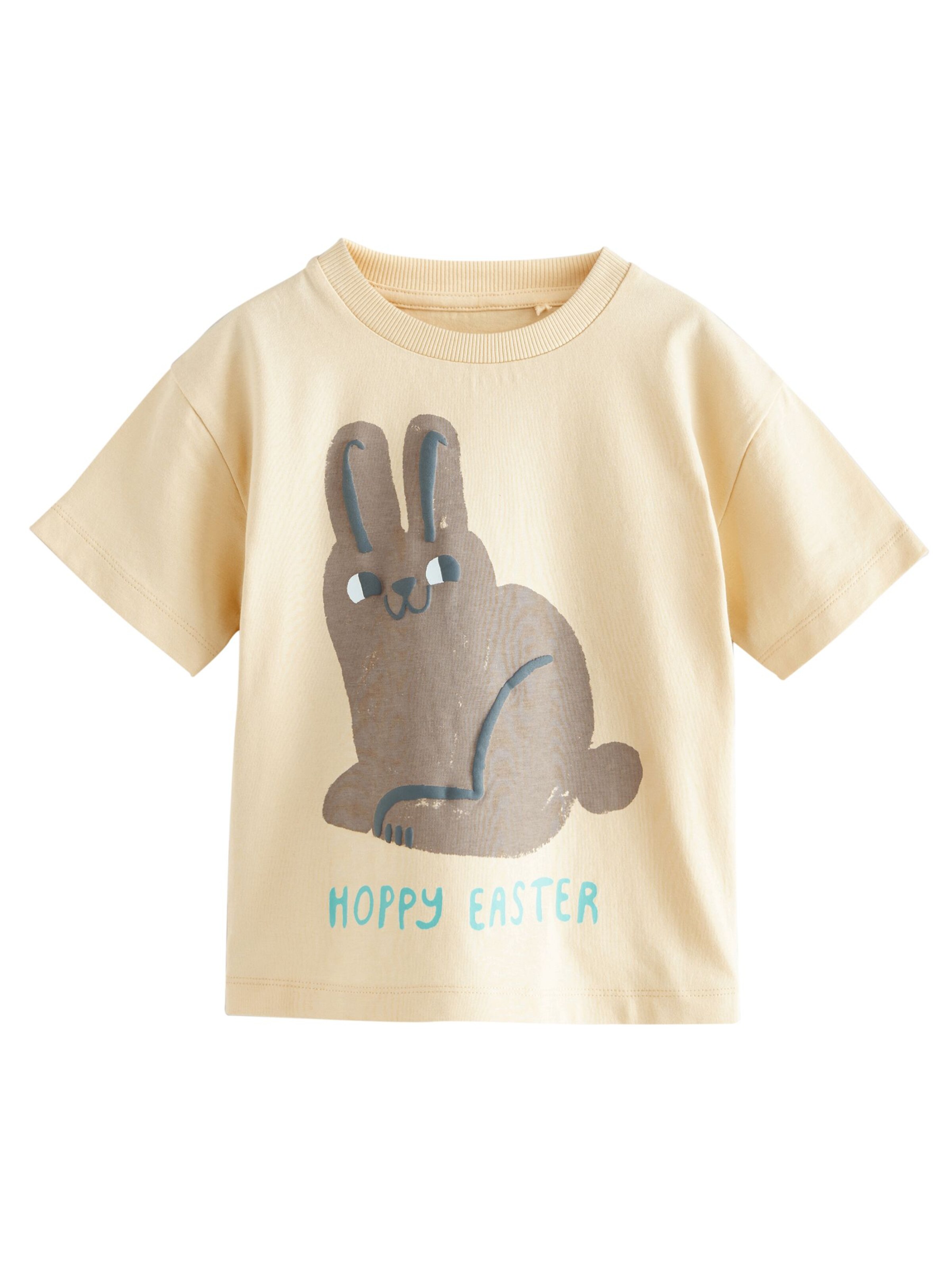 Next Тениска 'Ostern' в жълто: отпред