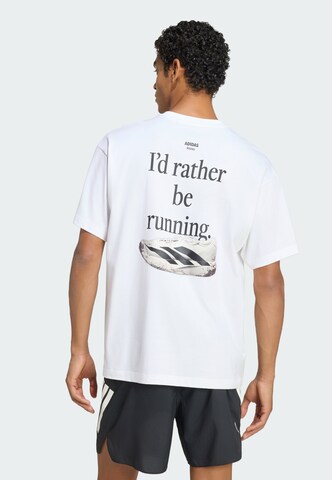 Maglia funzionale di ADIDAS PERFORMANCE in bianco