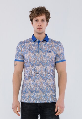 T-Shirt Felix Hardy en bleu : devant