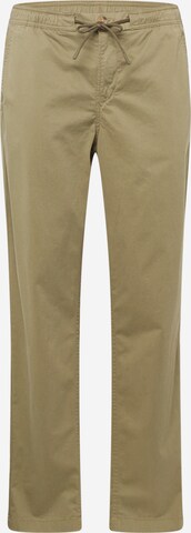 TIMBERLAND Regular Broek in Groen: voorkant