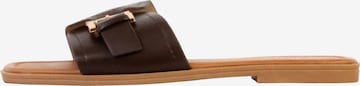 Joia - Sandalias 'Flache Sandalen zum Hineinschlüpfen' en marrón: frente