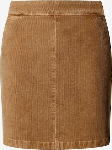 Jupe 'Paula' Pepe Jeans en beige : devant