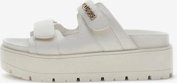 GUESS Sandals 'Faxon' in White: front