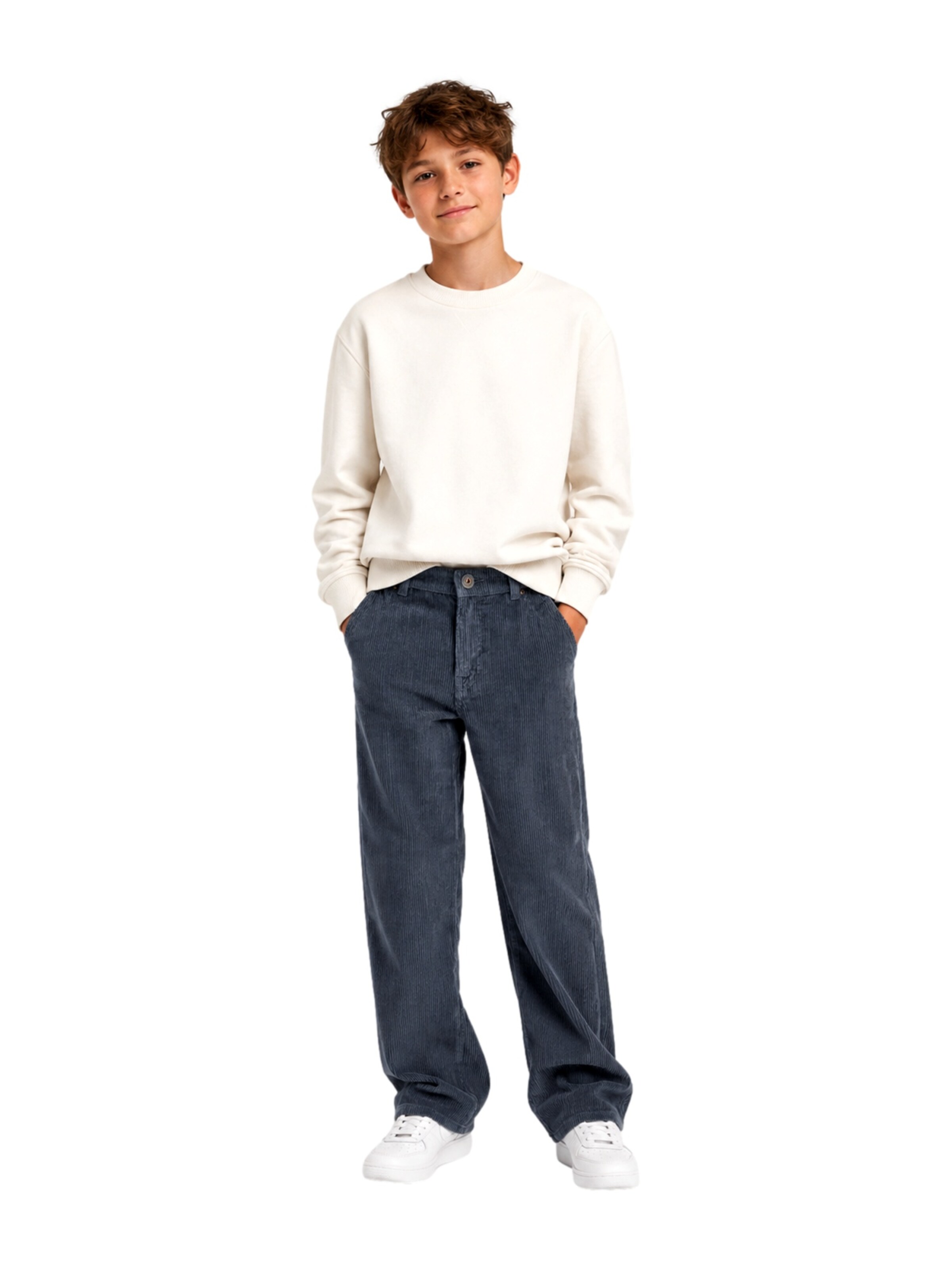 Jack & Jones Junior - Loosefit Pantalón 'Alex Original' en azul