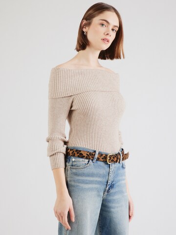 ONLY Sweater 'ONLKATIA' in Brown: front