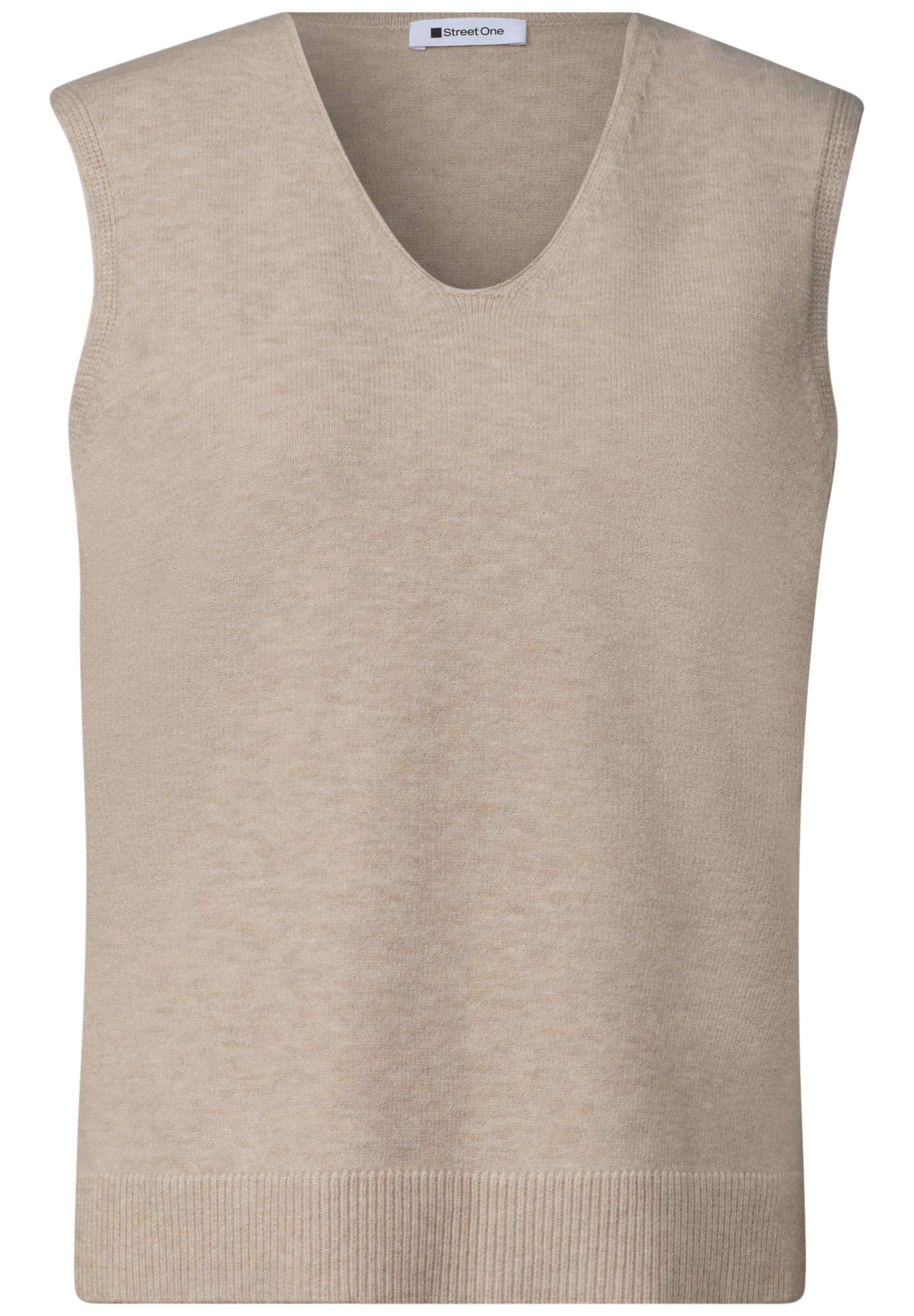 STREET ONE Pullover in Beige: Vorderseite