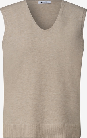 STREET ONE Sweater in Beige: front