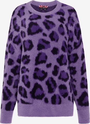 Pull-over myMo ROCKS en violet : devant