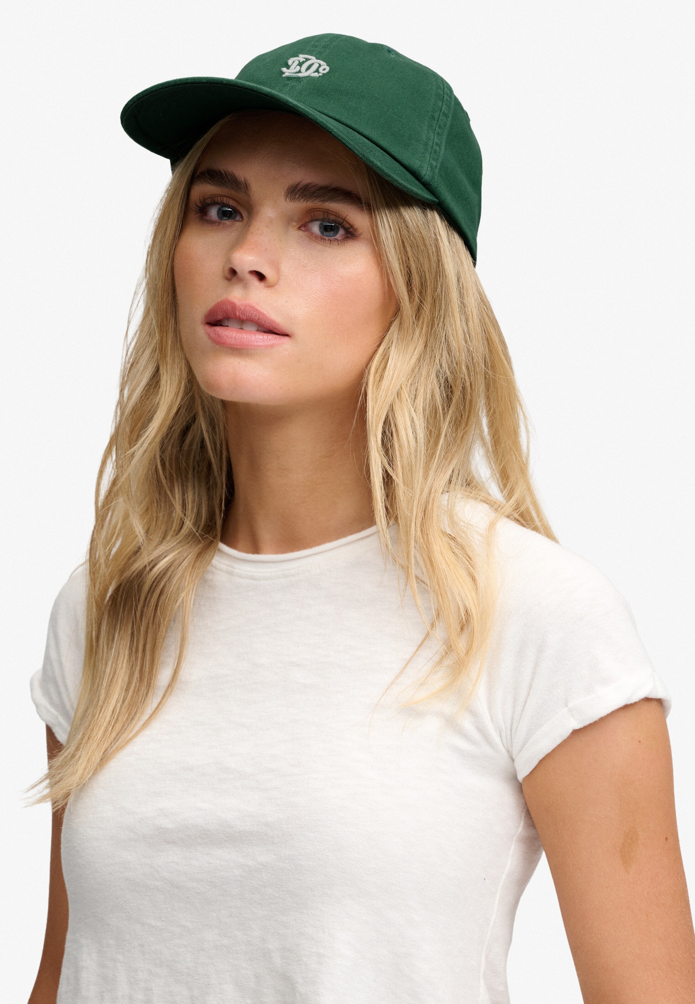 Superdry & Co Pet in Wit: voorkant