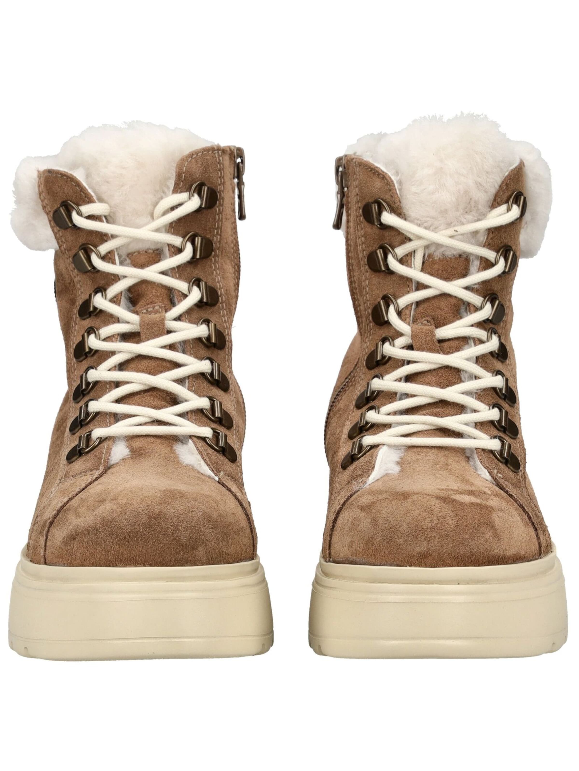 Stivaletto stringato di Nero Giardini in marrone