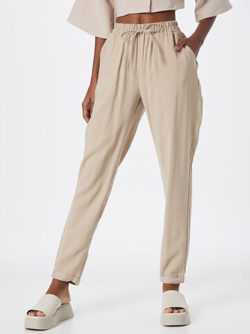 Dorothy Perkins Regular Pants in Beige: front